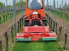 Humus LV - Für Schlepper ab 40 PS, für Front- und Heckanbau linear in der Arbeitsbreite verstellbar. Für den Wein- und Obstbau mit viel Zubehör-Möglichkeiten.